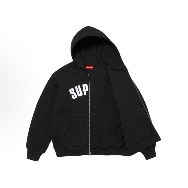 Imagen 2 de Supreme Arc Thermal Zip Up Hooded Black